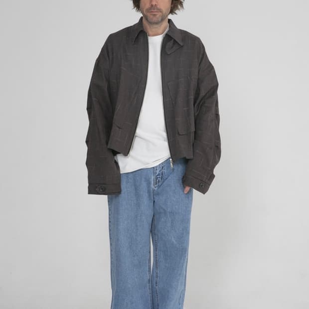 플라스틱 프로덕트 F-pccket 자켓 카키