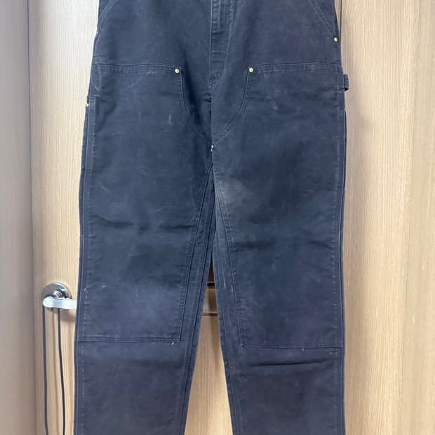 90s 칼하트 더블니 블랙 b01 bIk