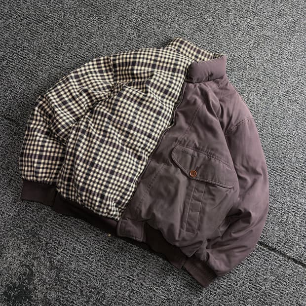 90s 런던포그 아카이브 리버서블 푸퍼 점퍼 3232