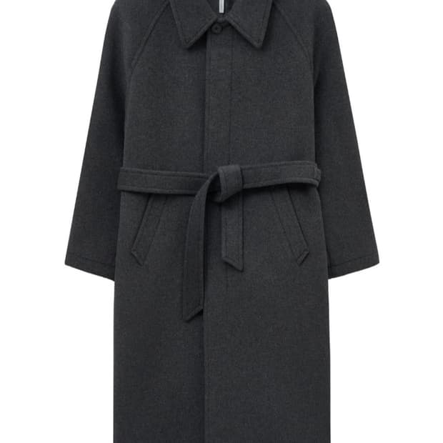 25FW 노이어 캐시미어 오버핏 발마칸 코트