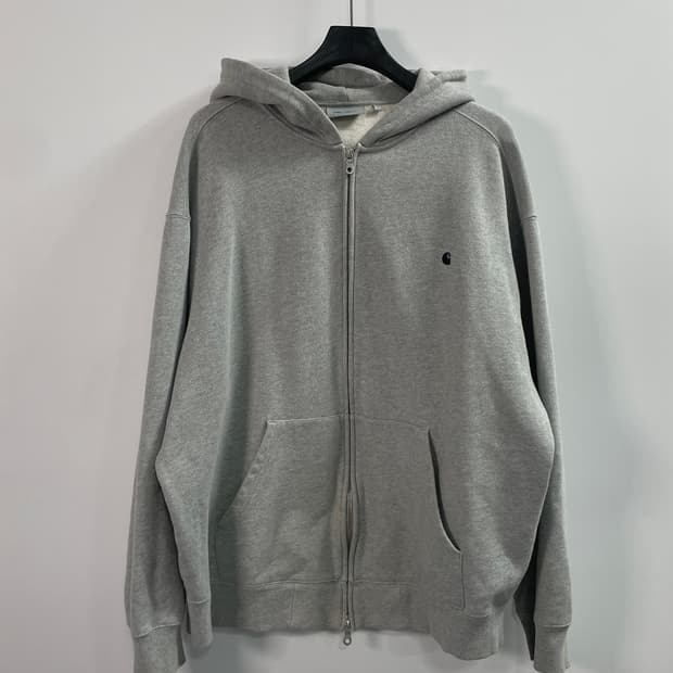 칼하트 WIP 빅사이즈 로고 후드집업 (on.568)