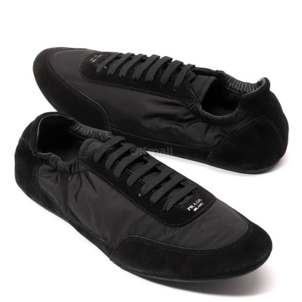 [9.5] 프라다 Prada 컬랩스 리나일론 엘라스틱 슈즈 팝니다