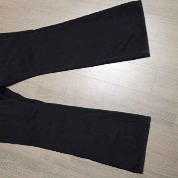 엑스트라 오디너리 플레어 팬츠 블랙 xl