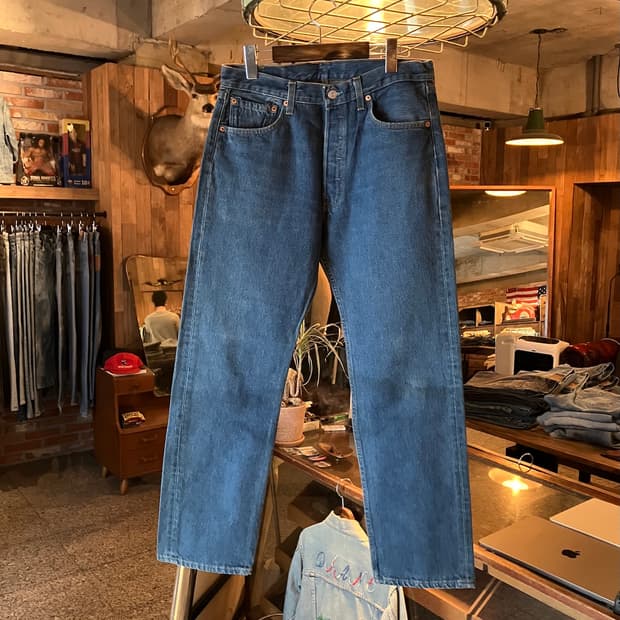 USA 빈티지 리바이스 501 데님 팬츠