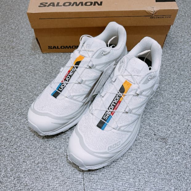 (정품/새상품) SALOMON 살로몬 남성 화이트 XT-6 ADV 265
