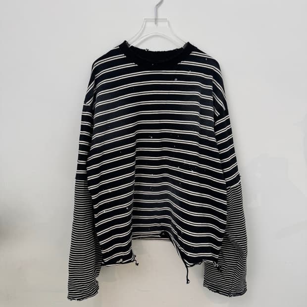 빈티지 워싱 긴팔