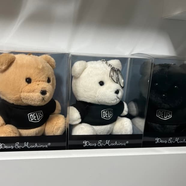 데우스 엑스 마키나 한정판 키링 곰인형 키링