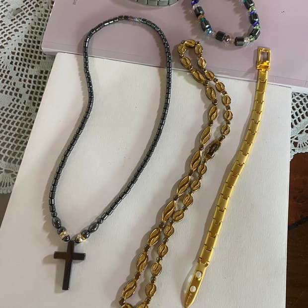 24k도금 등 건강목걸이 팔찌 일괄