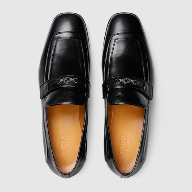 (8/270)구찌 인터로킹 GG 홀스빗 로퍼