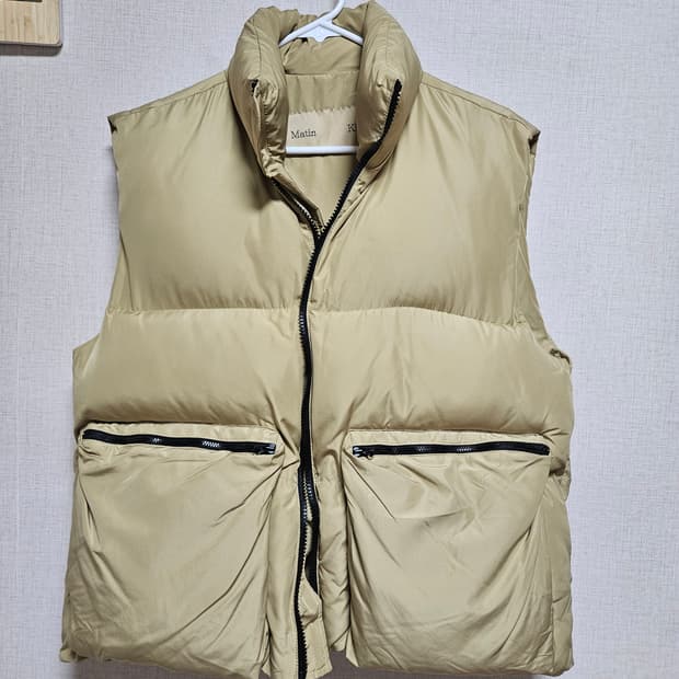 마뗑킴 패딩 베스트 조끼 S 