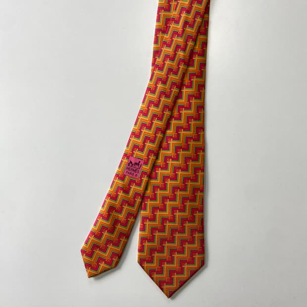 에르메스 명품 정품 넥타이(HERMES) 8cm