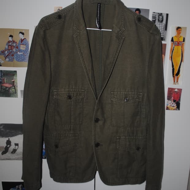 black barrett Military jacket