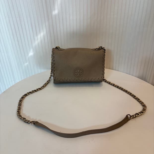 정품 토리버치 가죽 크로스백    