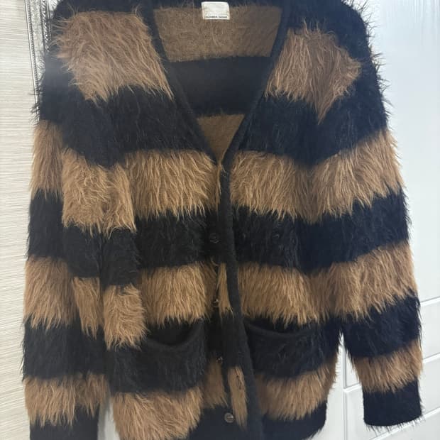 넘버나인 모헤어 가디건