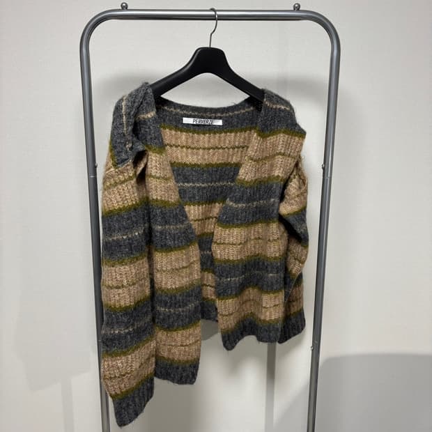 F) PERVERZE 퍼버즈 모헤어 가디건