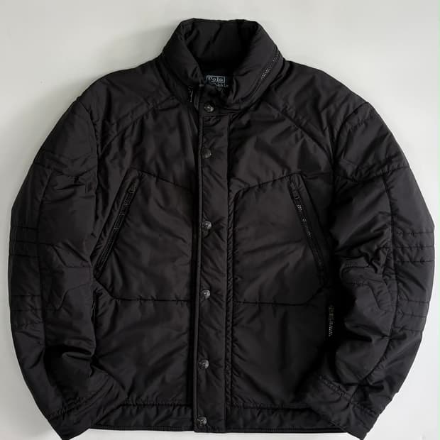 [XL] 폴로 랄프로렌 블랙 퀄팅 유틸리티 자켓