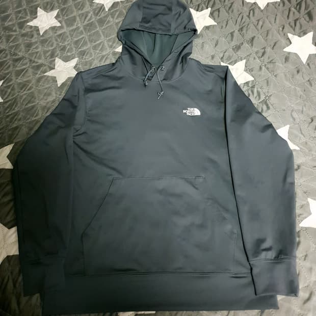 노스페이스 기능성 트레이닝 후드티 차콜 (M)