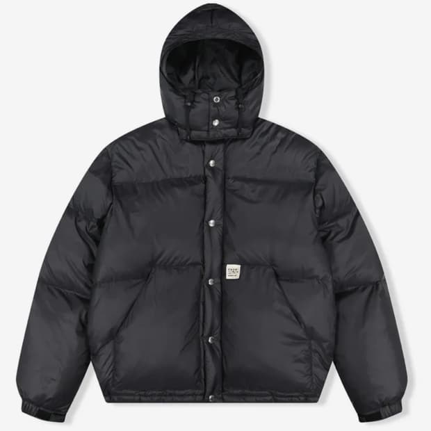 예스아이씨 Hooded Down Jacket Black