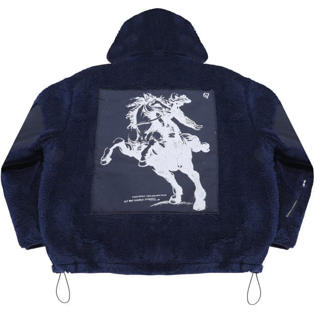 [OS] MJD WAS MW 쉐어링 후드 자켓 네이비