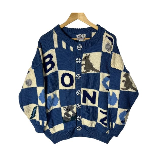[Bonzo] 본조 핸드메이드 울 가디건