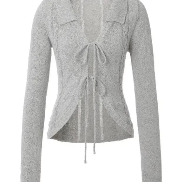 쓰리타임즈 릴리로즈 가디건