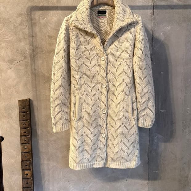 에스 기비엔 알파카 가디건 55~66