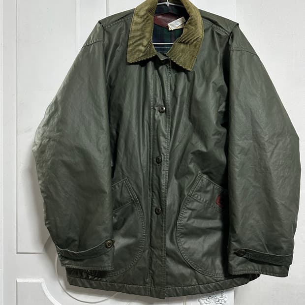 울리치 우먼 왁스 헌팅 자켓