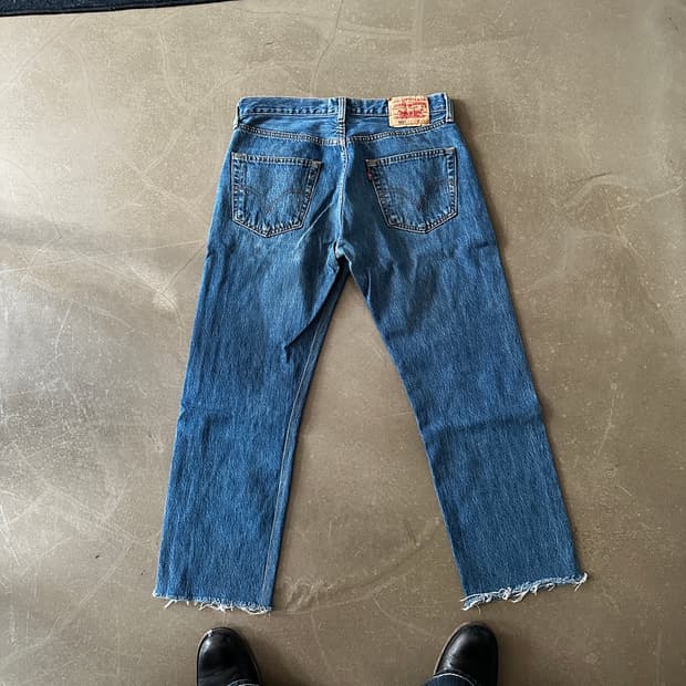 Levis 리바이스 501 nightwaks 커스텀 데님 팬츠