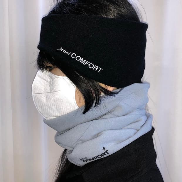 (새상품) 지초이컴포트 22-007 플리스 비니&헤어밴드