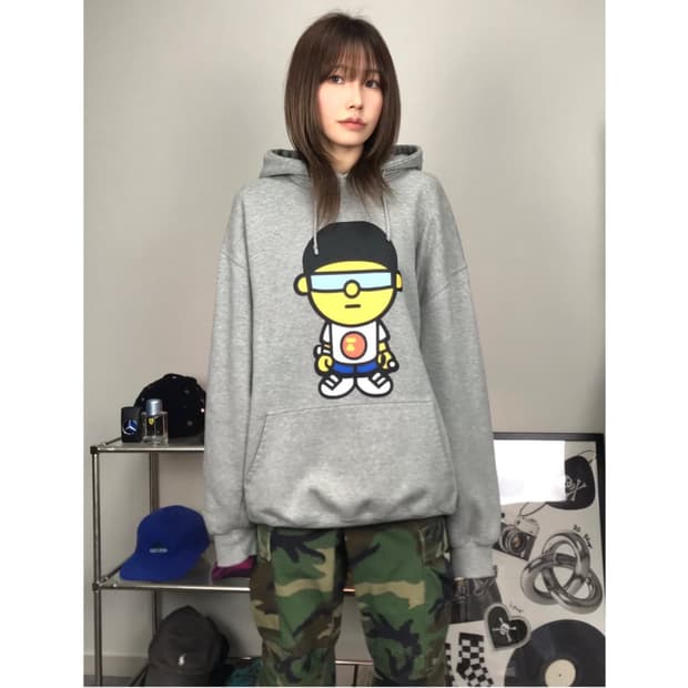 베이프 x 펩시 후드티