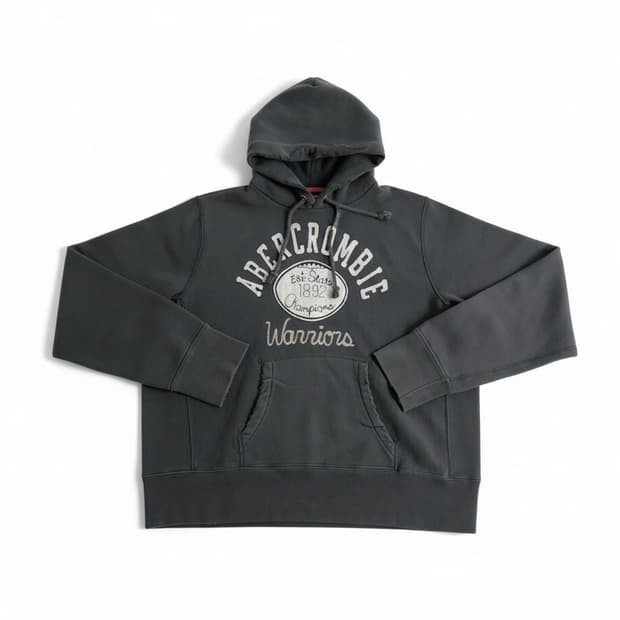 아베크롬비 90s 데미지드 후드티 S