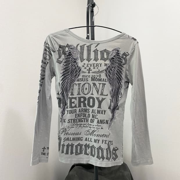 Angel Wings Long Sleeve Top