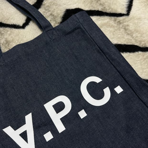 A.P.C 데님 에코백