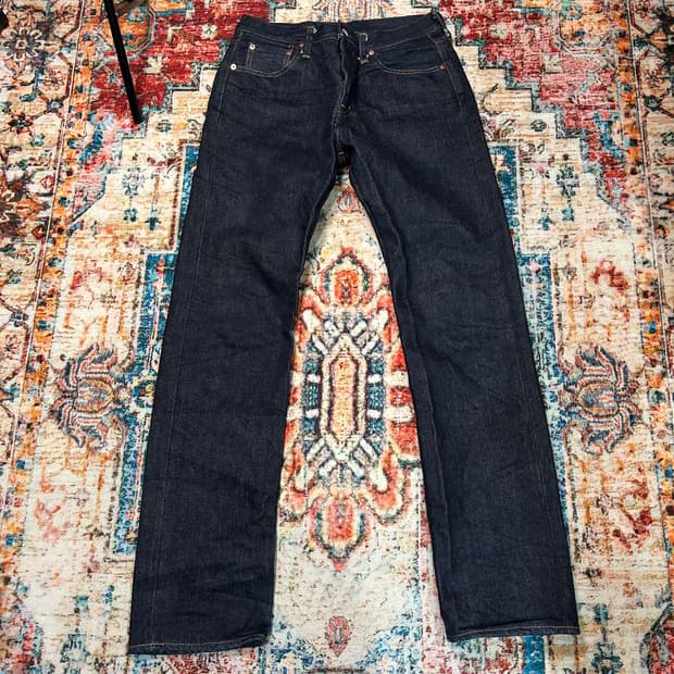 [32X34] 아이언하트 634Z 21oz 엑스트라 헤비 데님팬츠