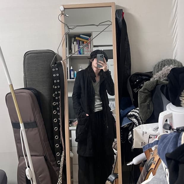 율리어스 가스마스크 코튼 코트