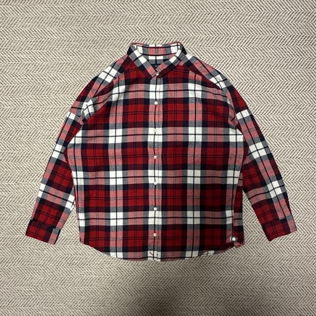SHIPS japan made check shirt