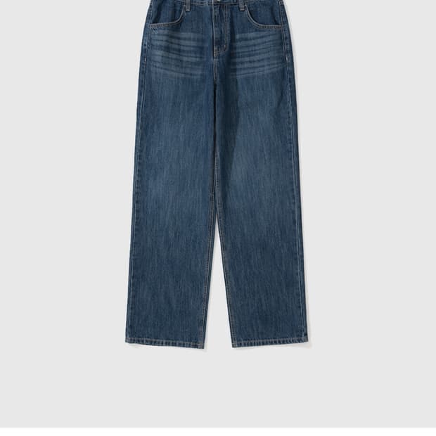 마이라이브러리 113 Light Slub Denim - Mid Blue