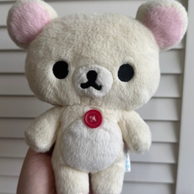 고전 코리락쿠마 장모 복슬 인형