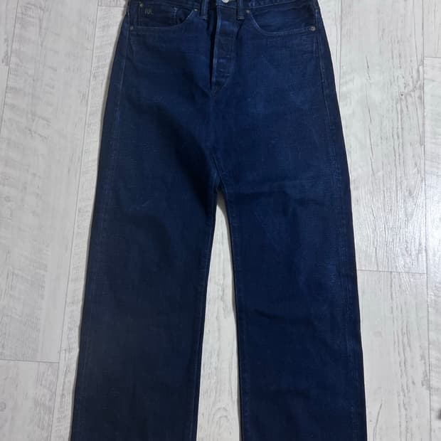 RRL 더블알엘 빈티지 파이브 포켓 인디고 데님 팬츠 32x32