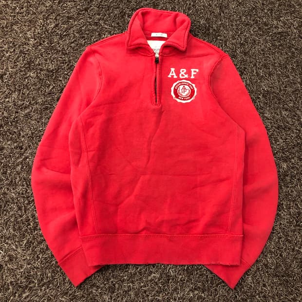 아베크롬비 하프집업 맨투맨