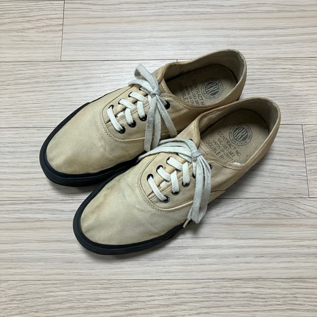 [RRL] 더블알엘 뉴노퍽 캔버스 덱 슈즈 (265)