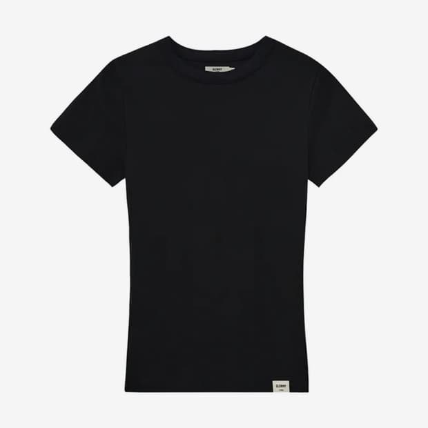 글로니 G CLASSIC FITTED TEE BLACK
