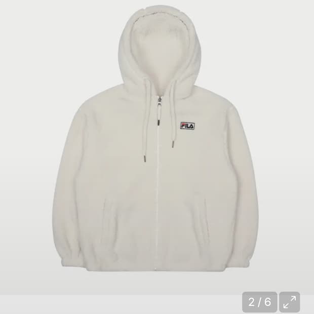 FILA 후리스 자켓