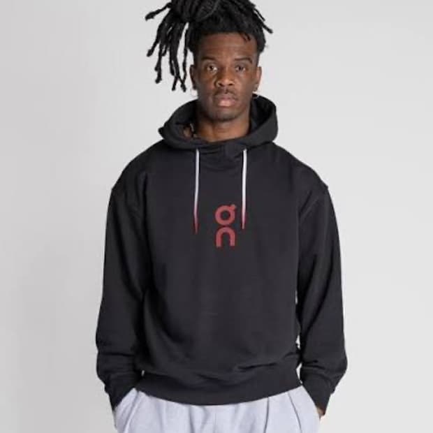 [L] 온 러닝 후드 티셔츠 그래픽 클럽 후디 새상품