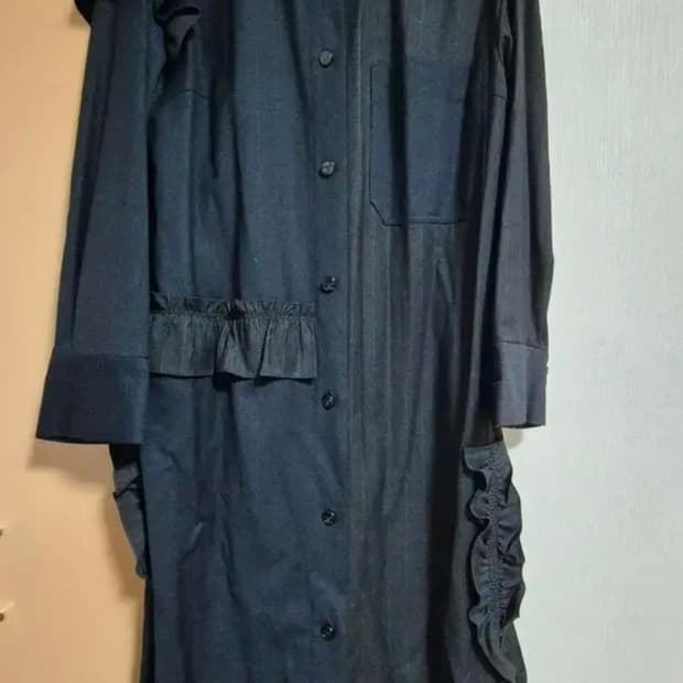 럭키슈어뜨 셔츠 원피스