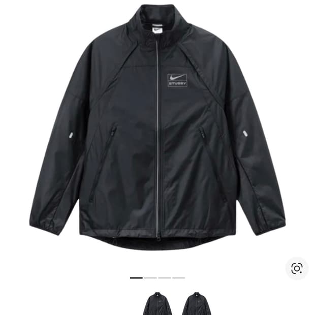 나이키 x 스투시 NRG FL 스톰핏 자켓 블랙 (DO5304-010)