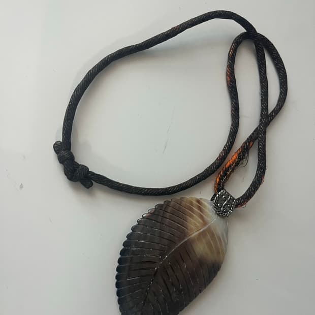 빈티지 자개목걸이