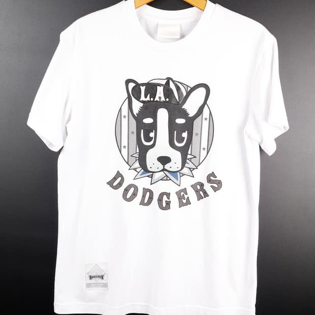 MLB 엘에이다져스 불독 프린팅 반팔