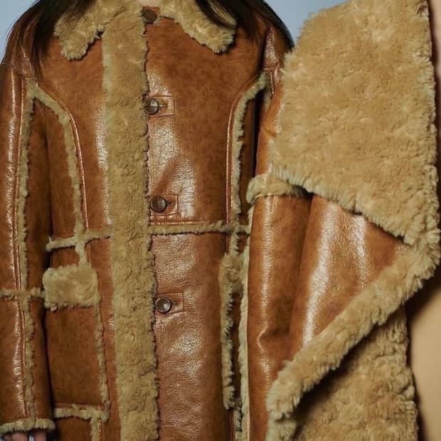 Perverze Reversible Single Breasted Coat