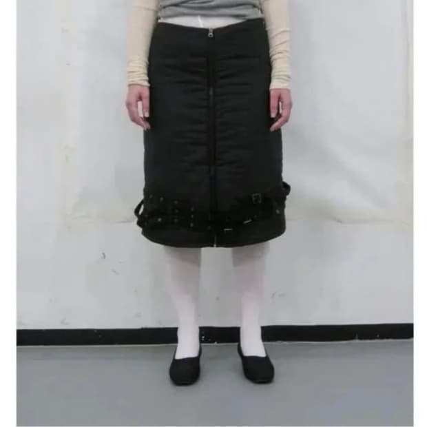 에옹쓰 패딩 스커트